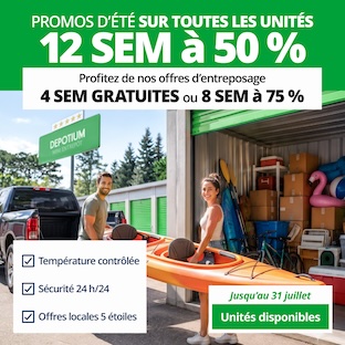 Depotium Mini Entrepôt - Joliette Promotion