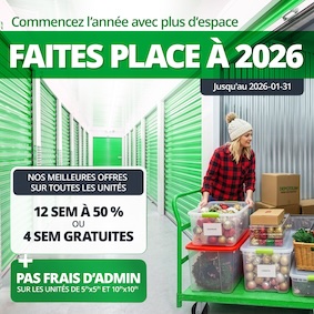 Depotium Mini Entrepôt - Joliette Promotion