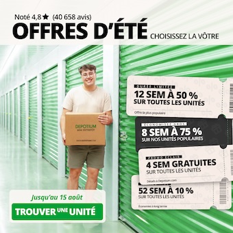 Depotium Mini Entrepôt - Joliette Promotion