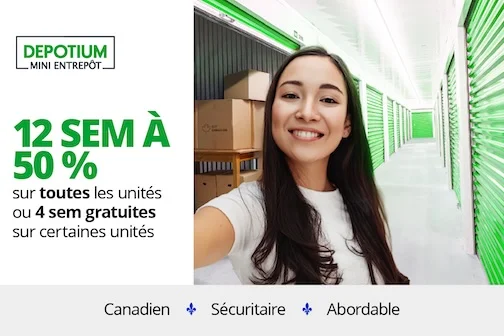 Depotium Mini Entrepôt - Joliette Promotion